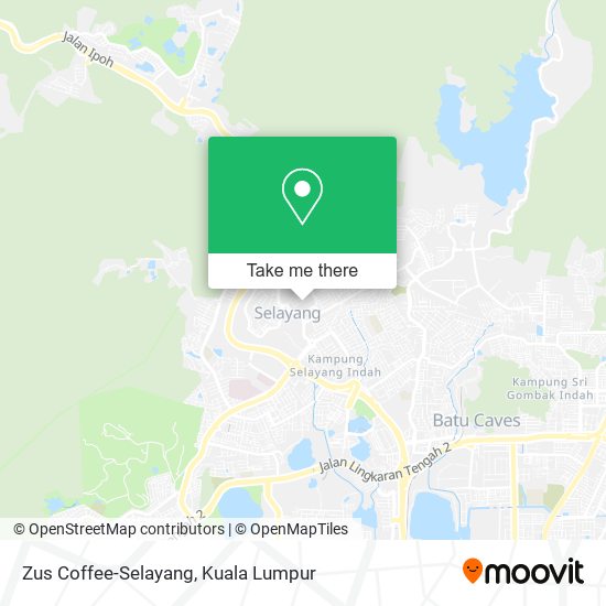 Zus Coffee-Selayang map