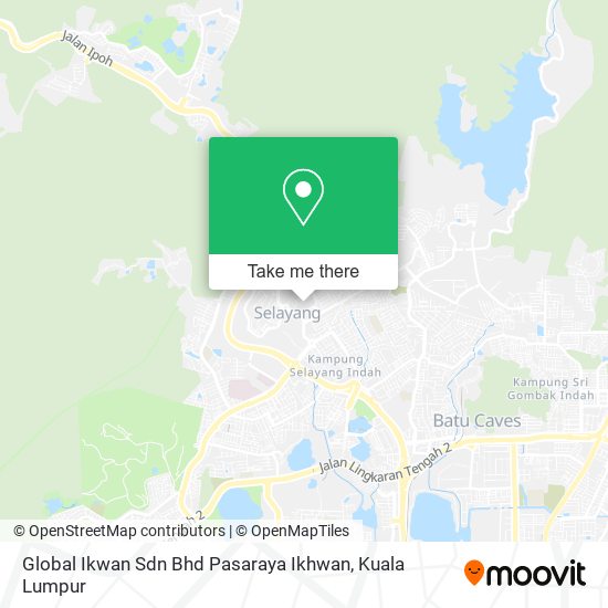 Global Ikwan Sdn Bhd Pasaraya Ikhwan map