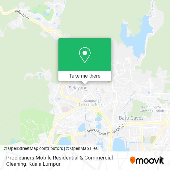 Procleaners Mobile Residential & Commercial Cleaning map