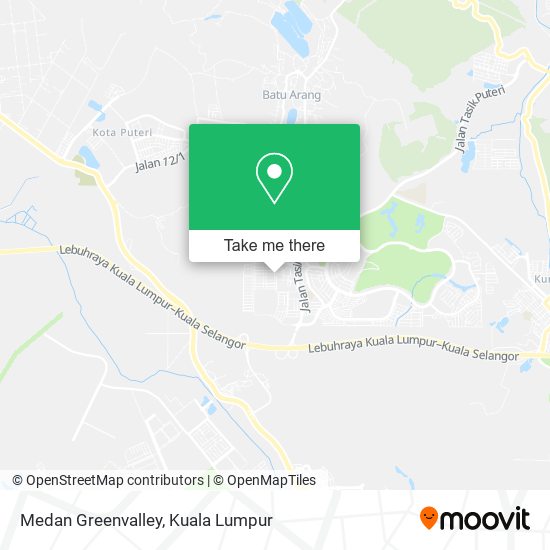 Peta Medan Greenvalley