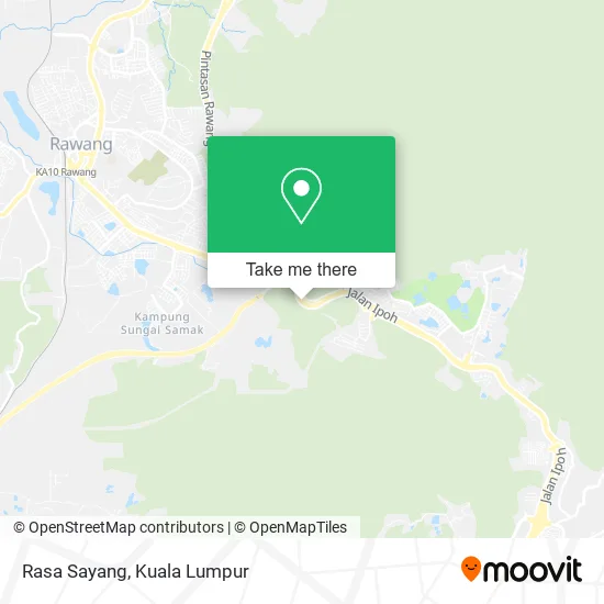 Rasa Sayang map