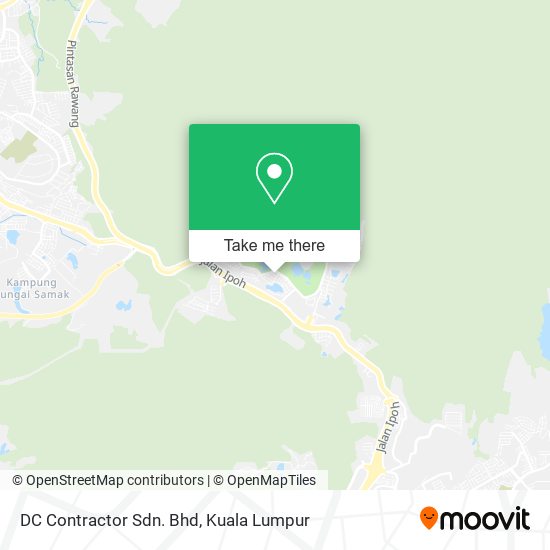 DC Contractor Sdn. Bhd map