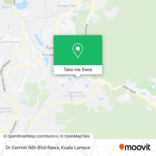 Peta Dr Cermin Sdn Bhd-Rawa