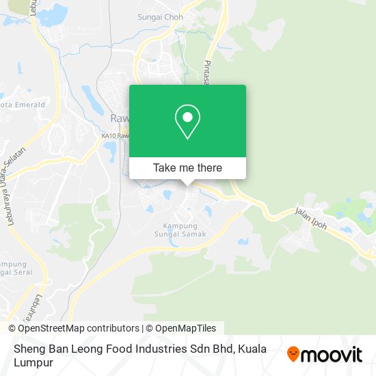 Sheng Ban Leong Food Industries Sdn Bhd map