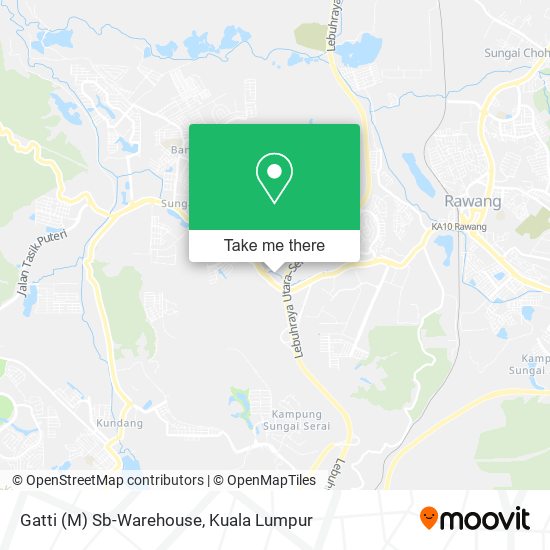 Gatti (M) Sb-Warehouse map