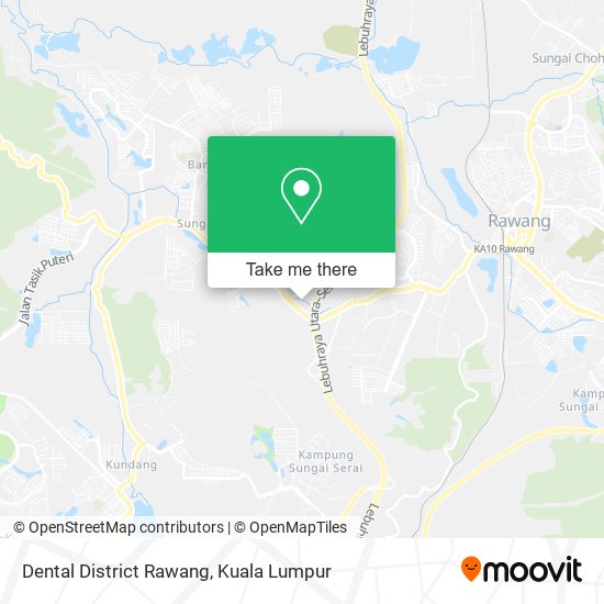 Peta Dental District Rawang