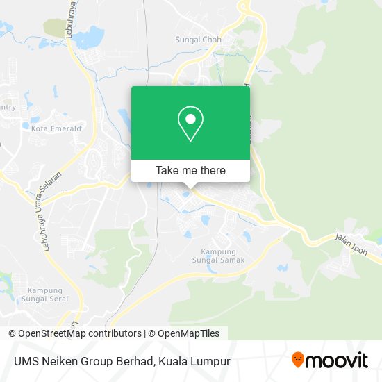 UMS Neiken Group Berhad map