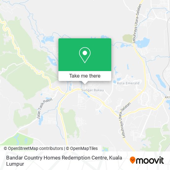Peta Bandar Country Homes Redemption Centre