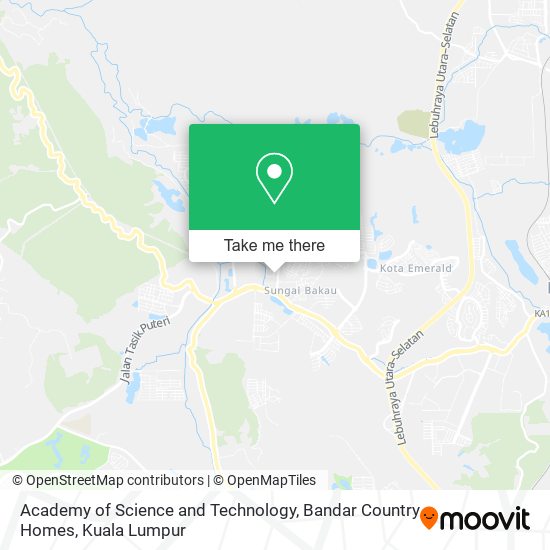 Peta Academy of Science and Technology, Bandar Country Homes
