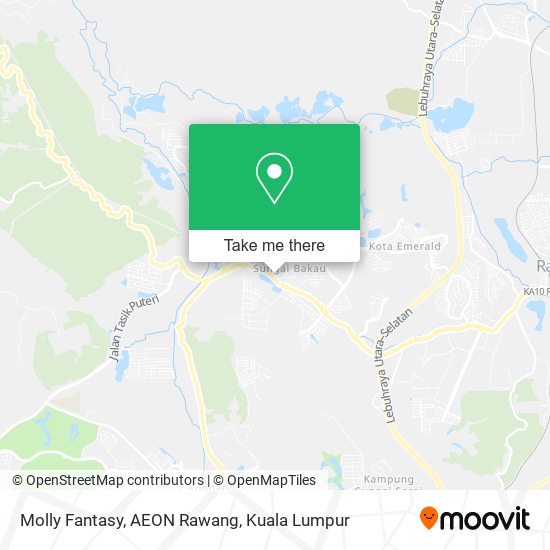 Molly Fantasy, AEON Rawang map