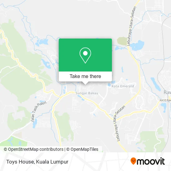 Toys House map