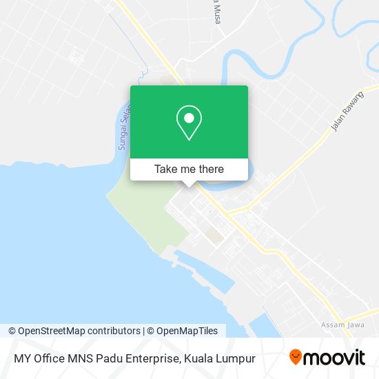 MY Office MNS Padu Enterprise map