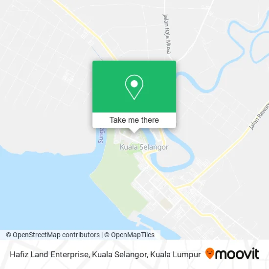Hafiz Land Enterprise, Kuala Selangor map