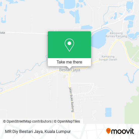 MR Diy Bestari Jaya map