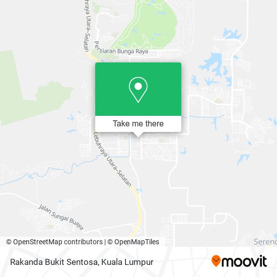 Rakanda Bukit Sentosa map