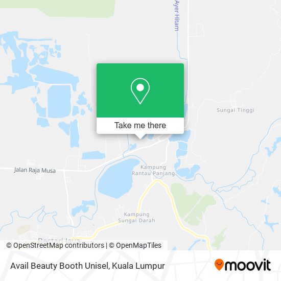 Avail Beauty Booth Unisel map