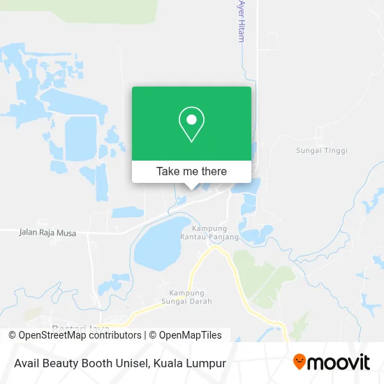 Avail Beauty Booth Unisel map