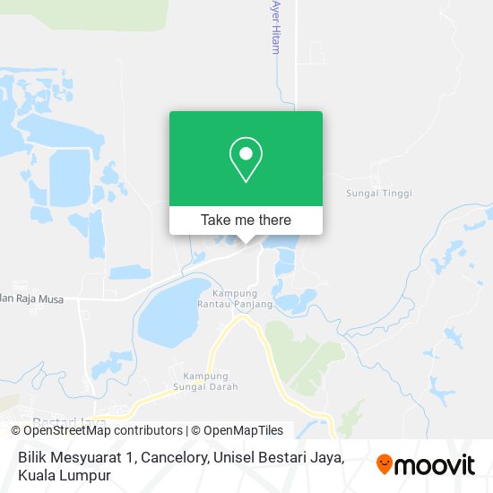 Bilik Mesyuarat 1, Cancelory, Unisel Bestari Jaya map