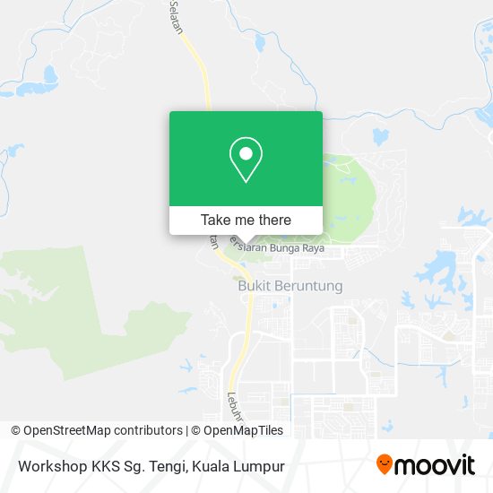 Workshop KKS Sg. Tengi map