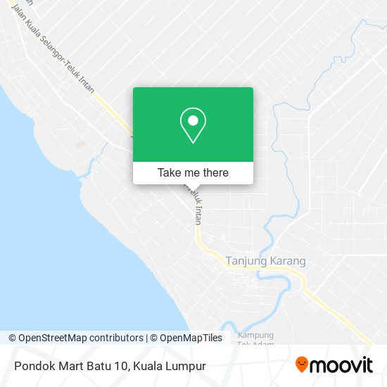 Pondok Mart Batu 10 map