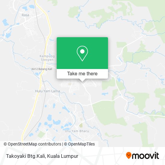 Takoyaki Btg.Kali map