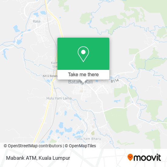 Mabank ATM map