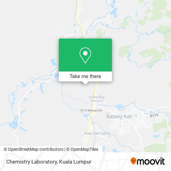 Chemistry Laboratory map
