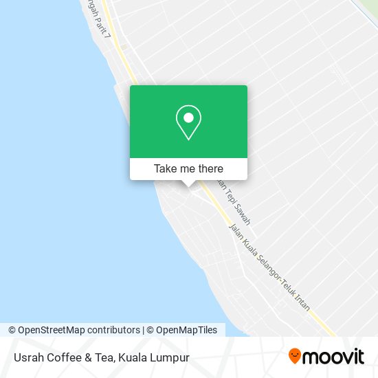 Usrah Coffee & Tea map