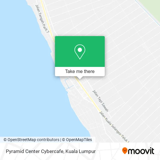 Pyramid Center Cybercafe map