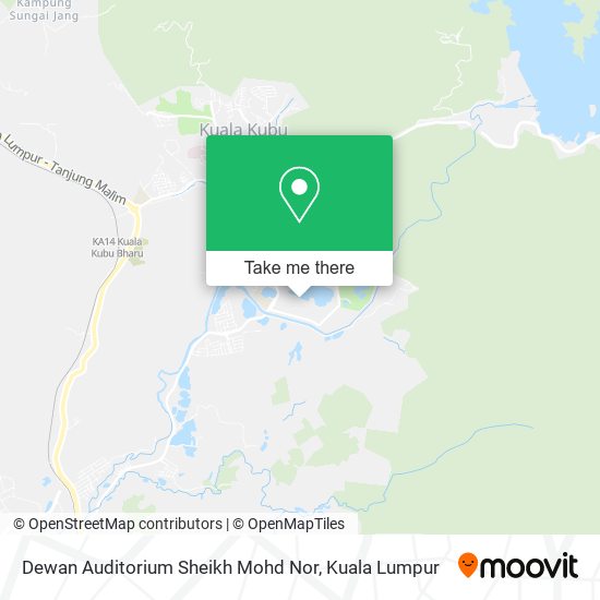 Dewan Auditorium Sheikh Mohd Nor map