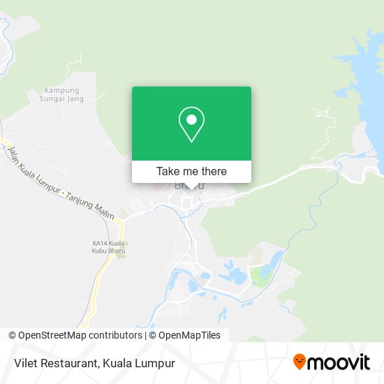 Vilet Restaurant map