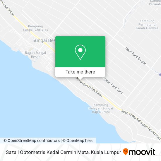 Sazali Optometris Kedai Cermin Mata map