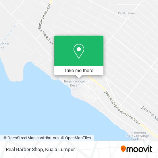 Real Barber Shop map