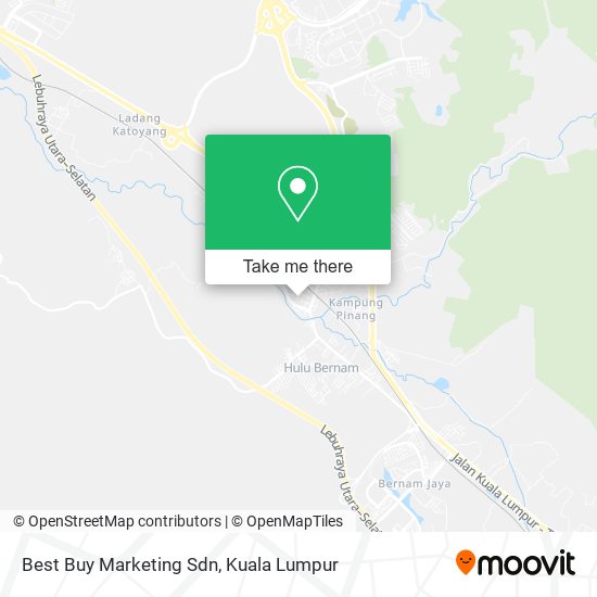 Best Buy Marketing Sdn map