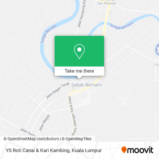 Peta YS Roti Canai & Kari Kambing