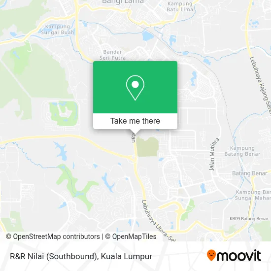 R&R Nilai (Southbound) map