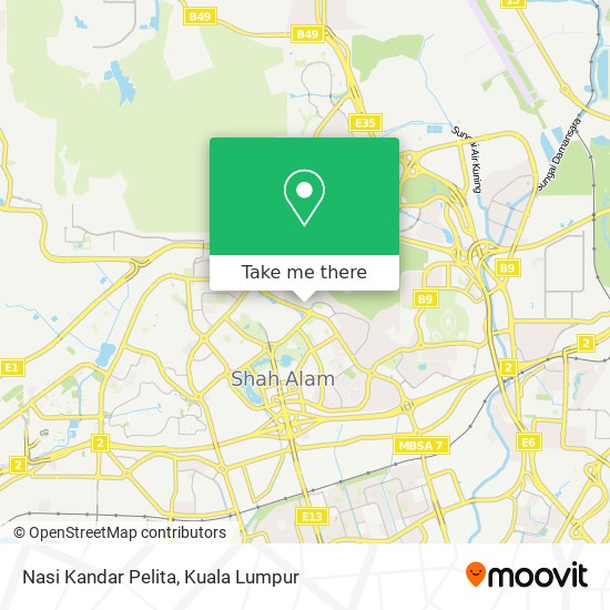 Nasi Kandar Pelita map