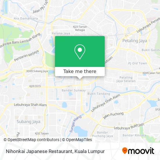 Nihonkai Japanese Restaurant map