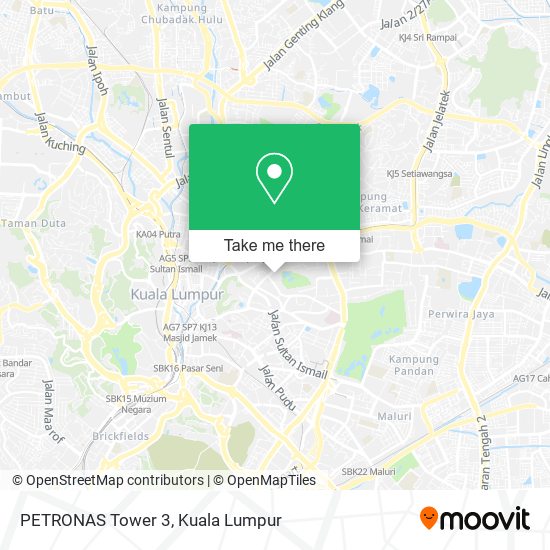 PETRONAS Tower 3 map