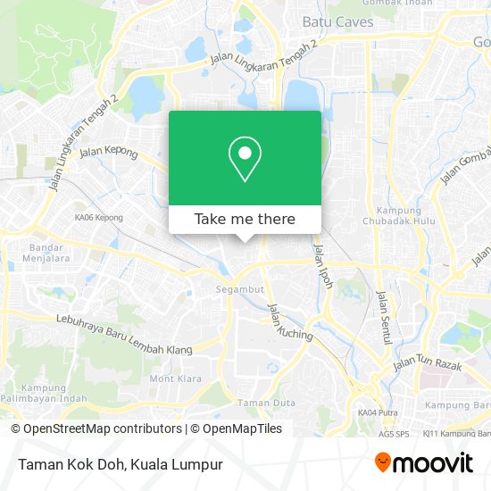How To Get To Taman Kok Doh In Kuala Lumpur By Bus Or Mrt Lrt Moovit