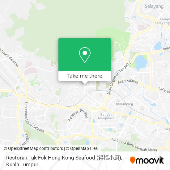 Restoran Tak Fok Hong Kong Seafood (得福小厨) map