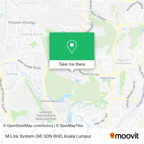 M-Link System (M) SDN BHD map