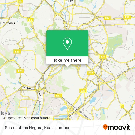 Surau Istana Negara map