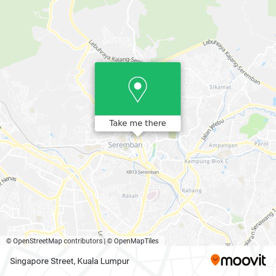 Singapore Street map