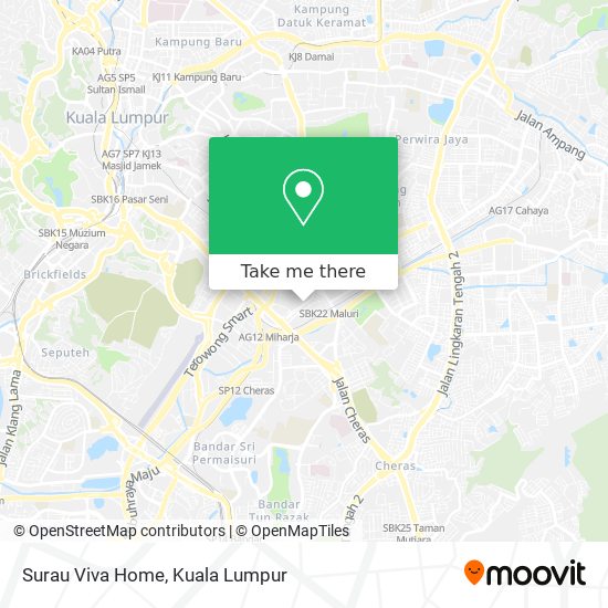 Surau Viva Home map