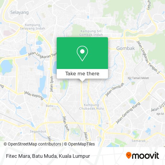 Fitec Mara, Batu Muda map