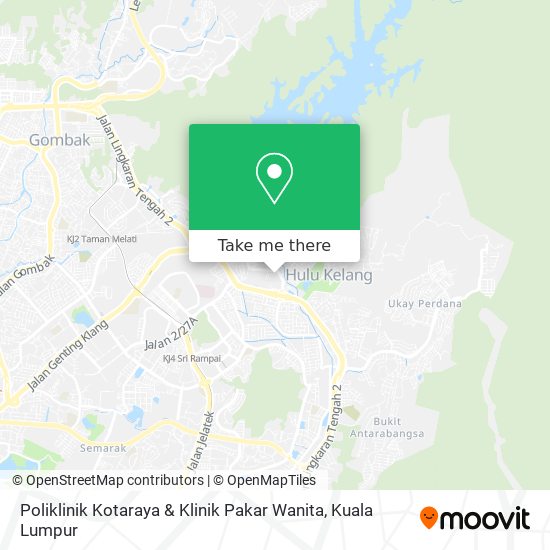 Poliklinik Kotaraya & Klinik Pakar Wanita map