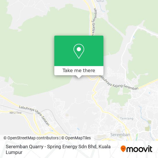 Peta Seremban Quarry - Spring Energy Sdn Bhd