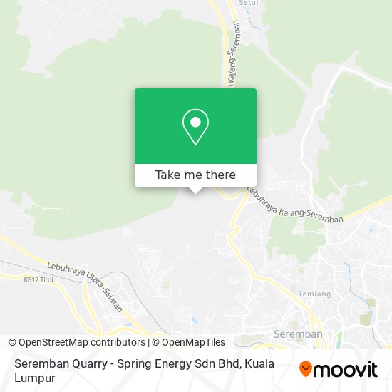 Seremban Quarry - Spring Energy Sdn Bhd map