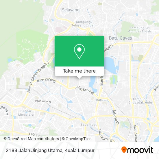 2188 Jalan Jinjang Utama map